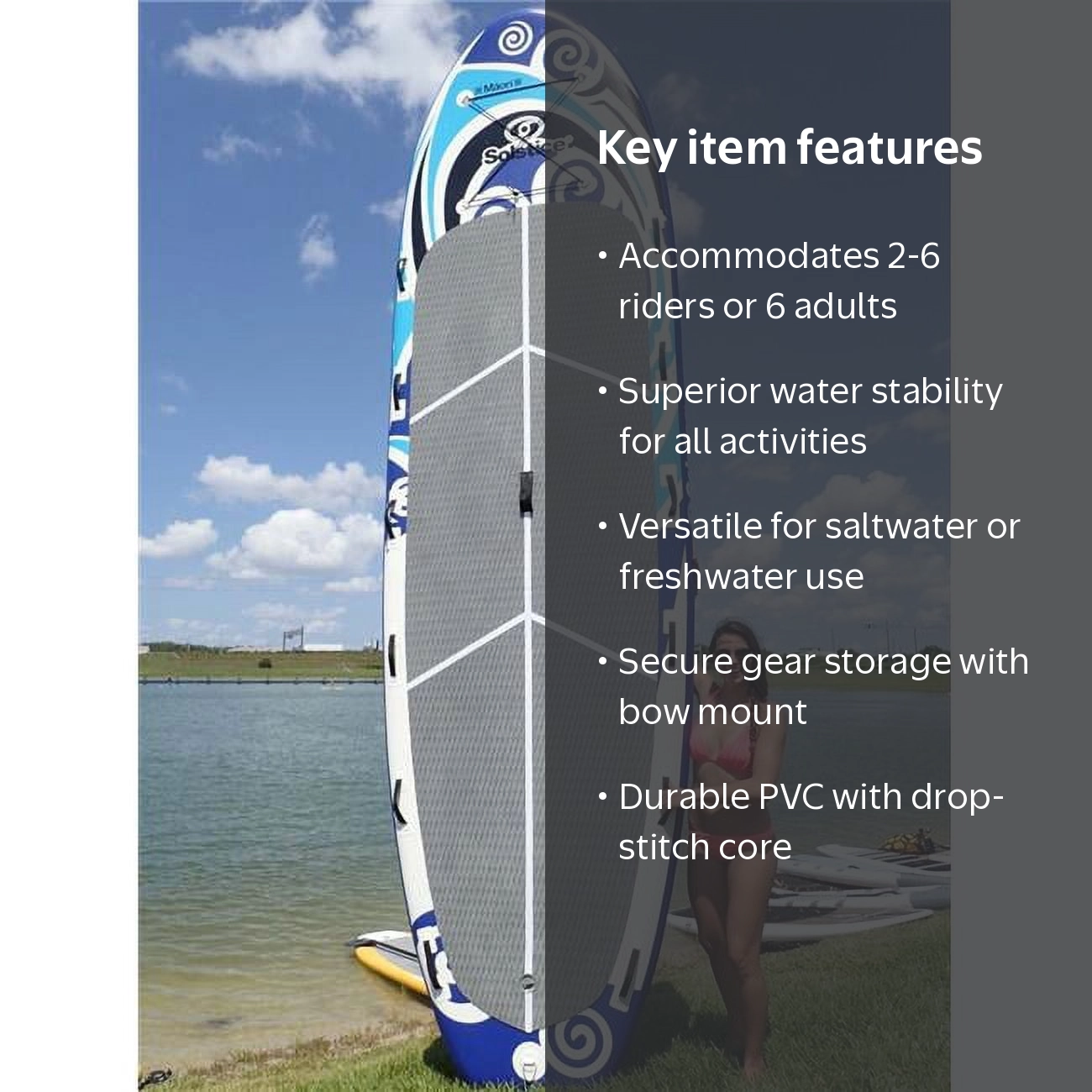 米軍海軍DOLPHIN SPINE BOARD救命ボード希少品 Solstice Watersports Maori Giant Inflatable Stand-Up Paddleboard