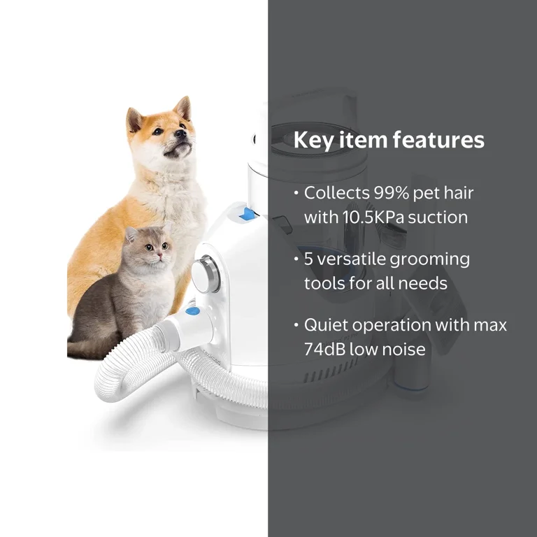 Free Shipping! Neakasa P2 Pro Dog Grooming Kit, 10.5KPa Pet Vacuum