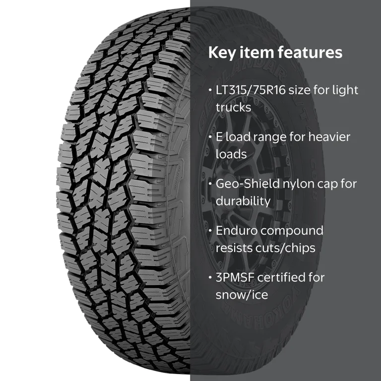 Yokohama Geolandar A/T4 G018 All Terrain LT315/75R16 127/124R E
