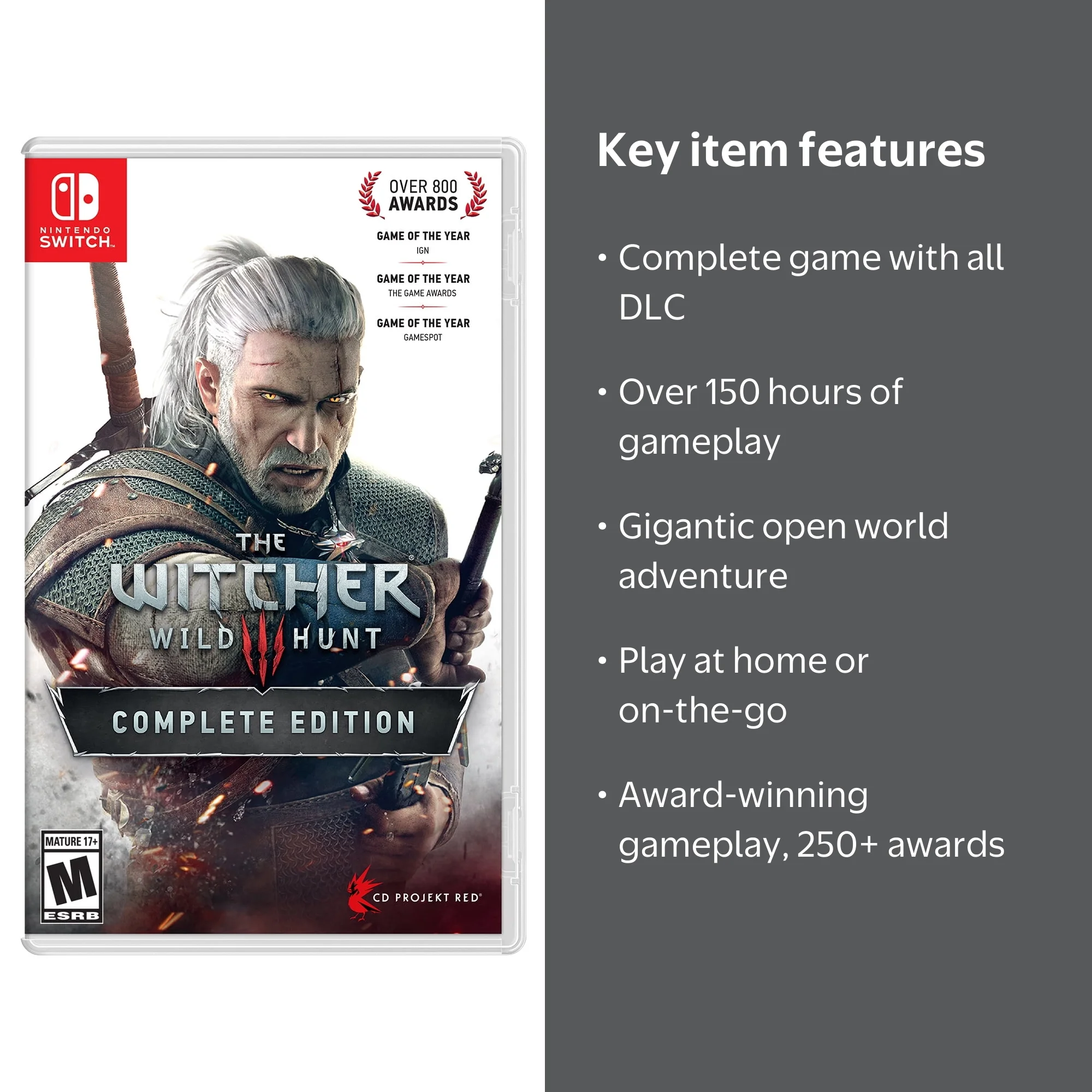Warner Home Video, The Witcher III: Wild Hunt Complete Edition