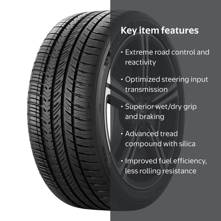 Michelin, All-Season Tire, 275/40ZR18 103Y XL, Ultra-High