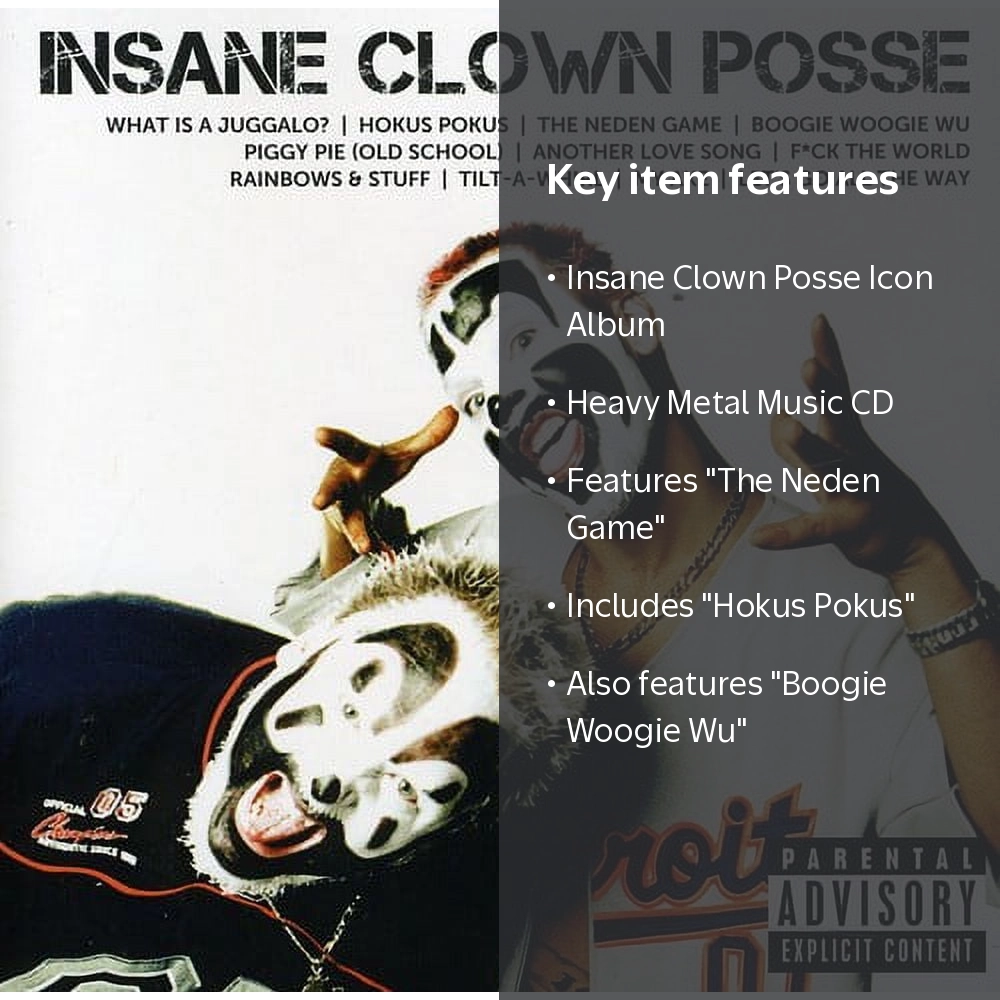 Insane Clown Posse - Icon - Music & Performance - CD - Walmart.com