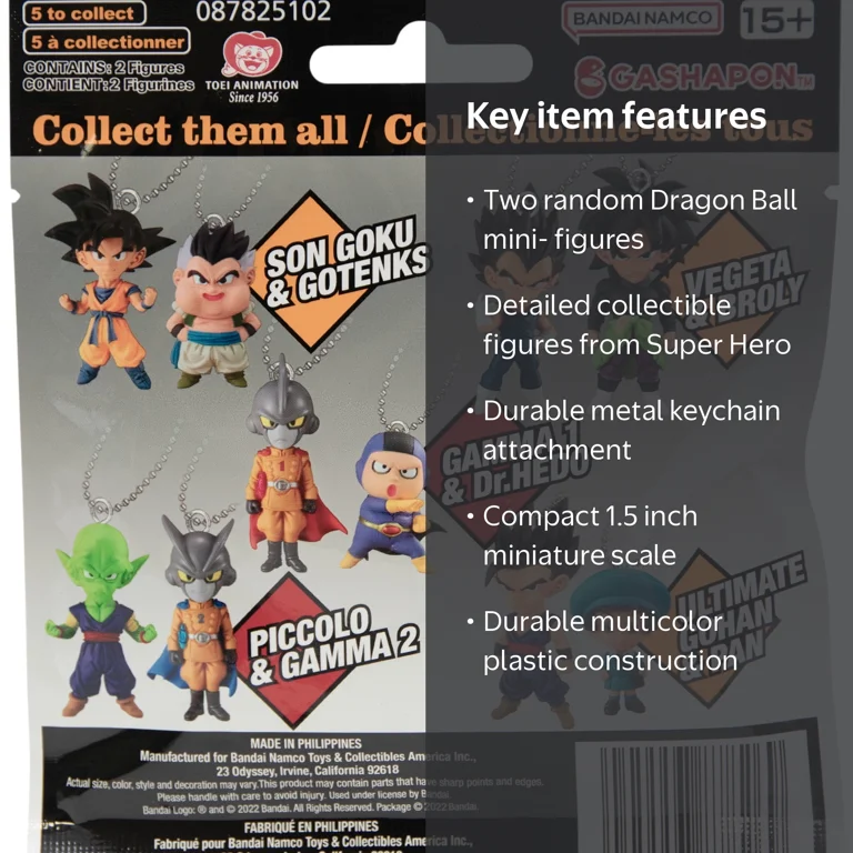 Dragon Ball Super Hero DBZ Heroes UDM Burst 2 in 1 Mystery Pack