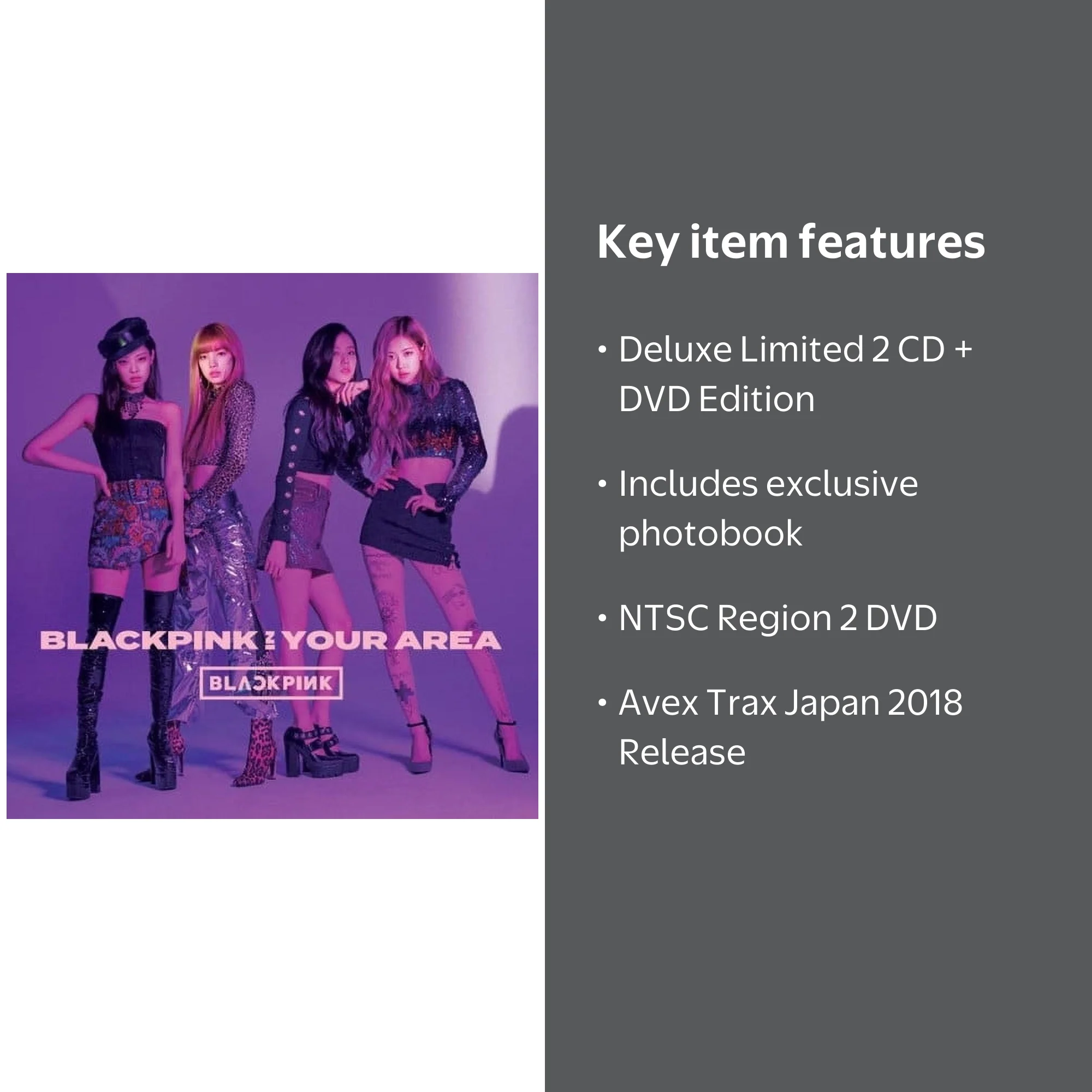Blackpink - Blackpink In Your Area - Music & Performance - CD