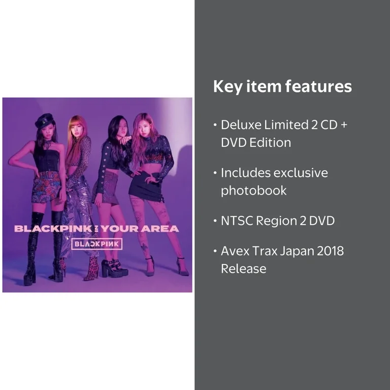 BLACKPINK 韓国CDアルバム DVDセット Blackpink - Blackpink In Your Area - Music & Performance - CD