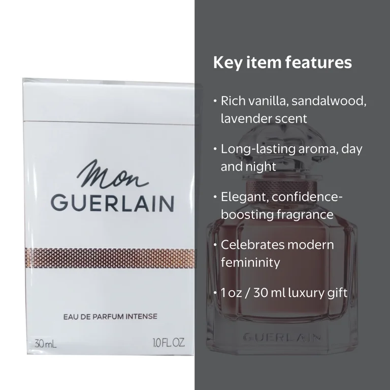Guerlain Mon Guerlain Intense Eau De Parfum Spray, 30 ml, Ladies