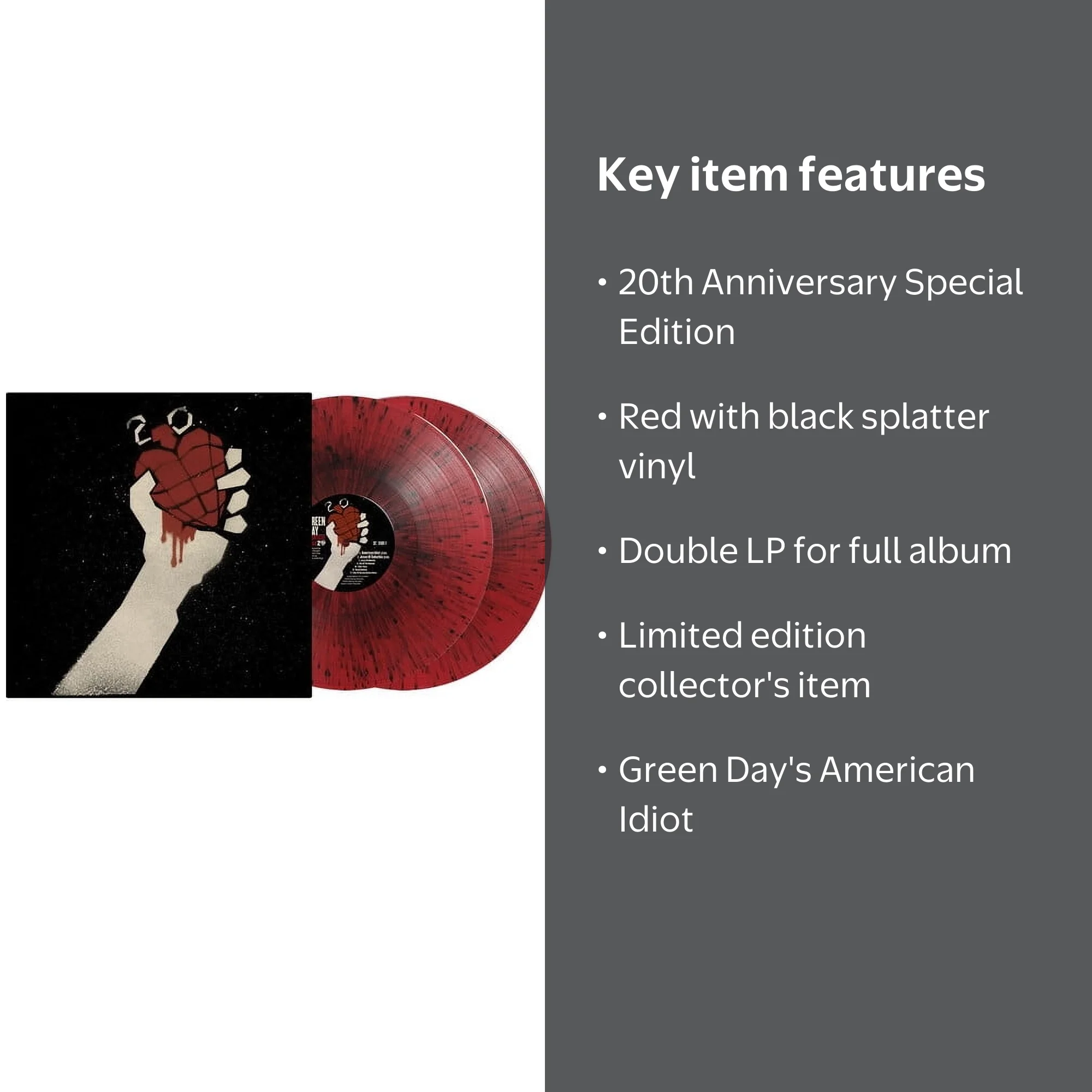 Green Day - American Idiot 20th Anniversary - Vinyl Record