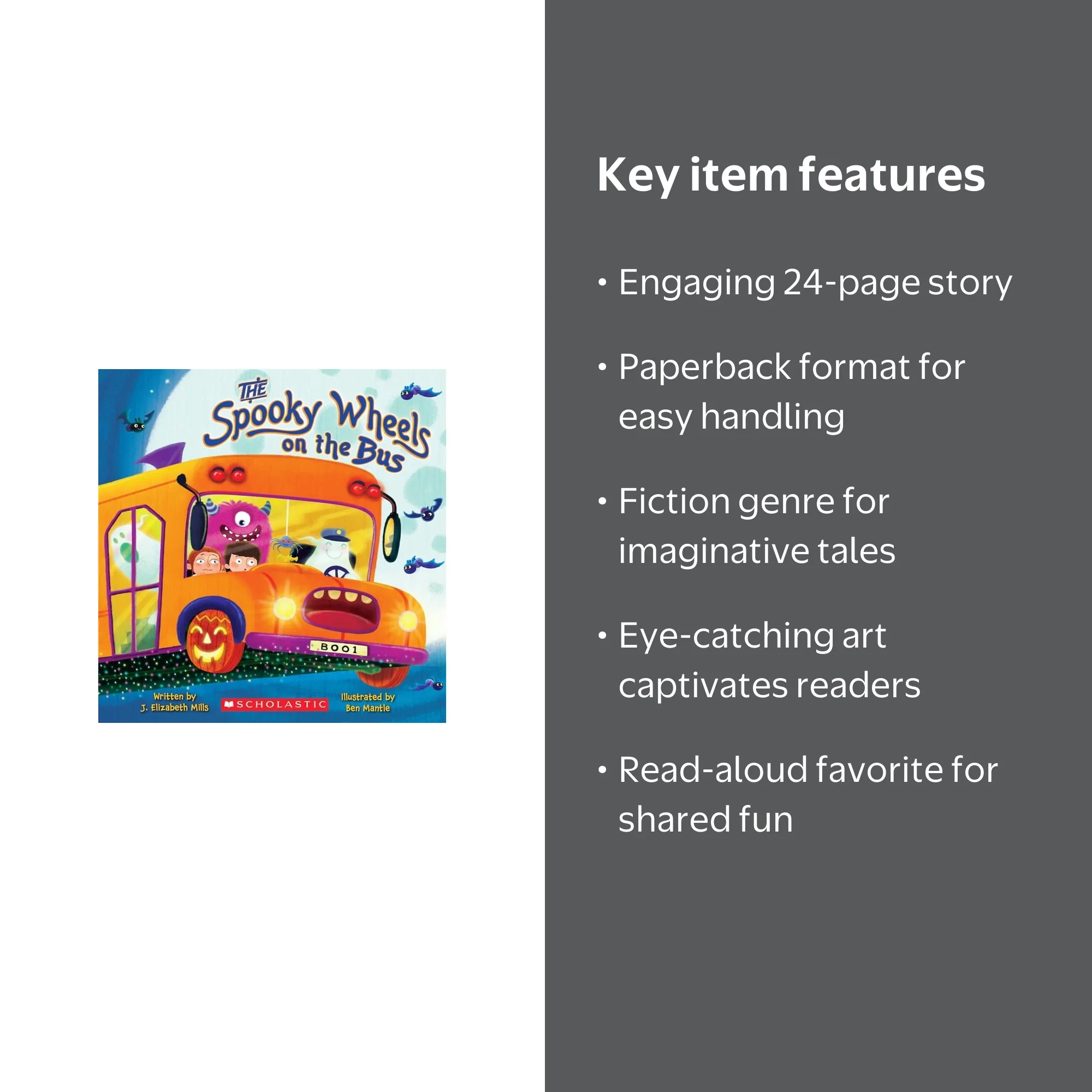 J Elizabeth Mills, The Spooky Wheels on the Bus, ISBN