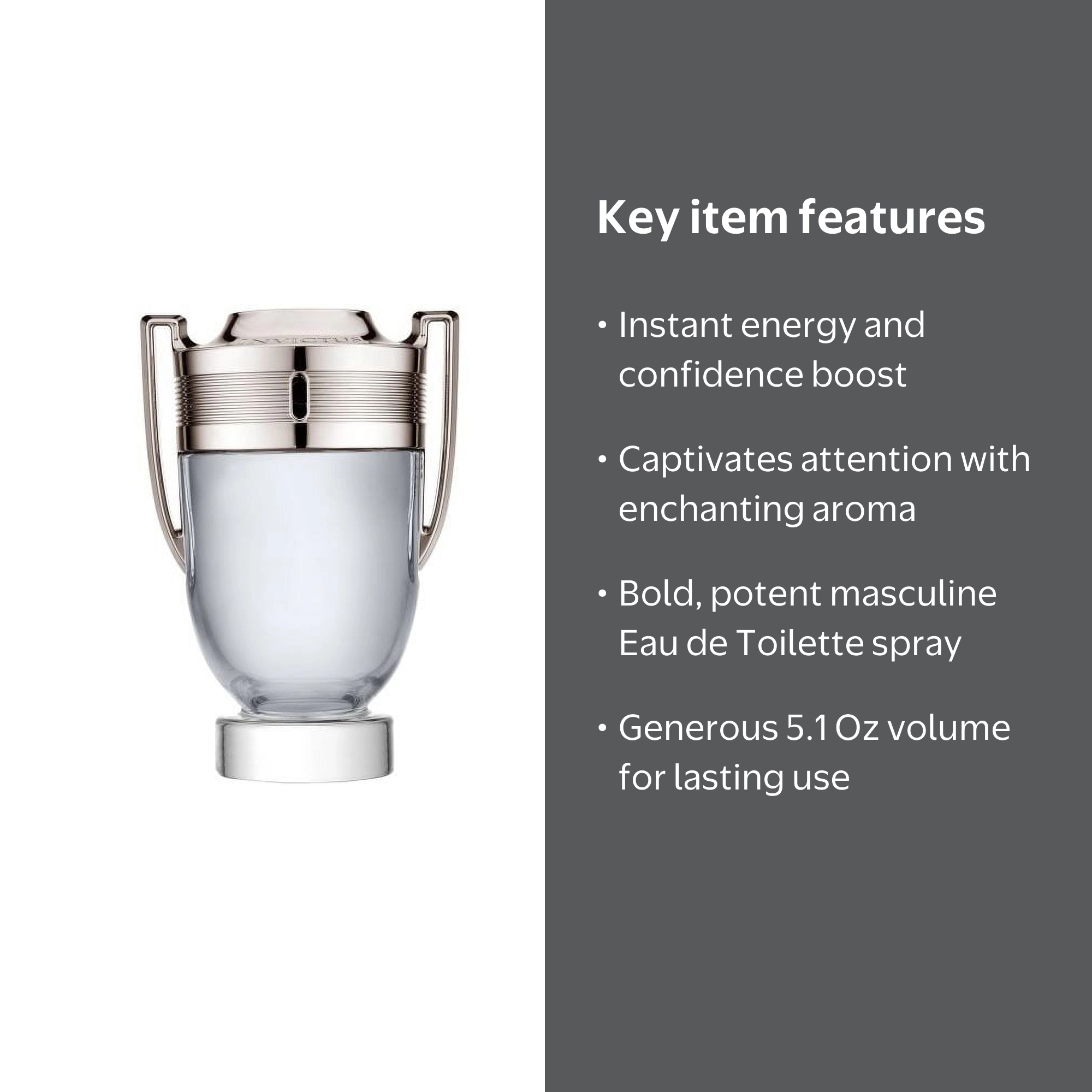 Paco Rabanne, Eau De Toilette Spray, 5.1 Oz, Invictus Men