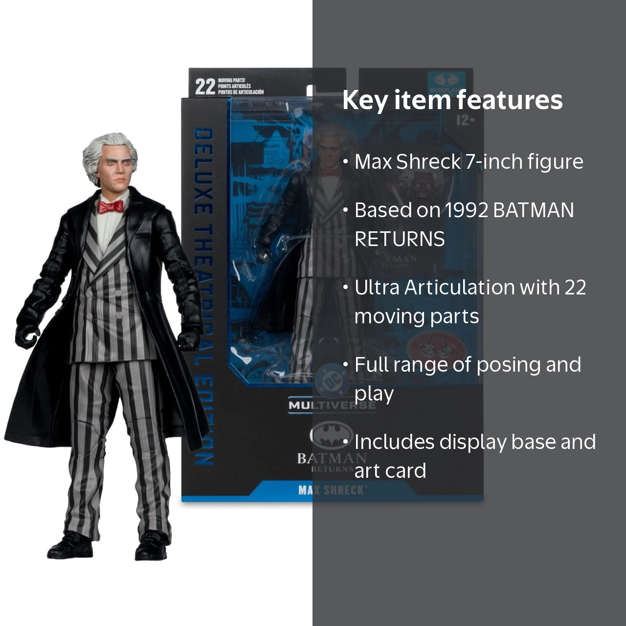 McFarlane Toys, Max Shreck, DC Multiverse, Deluxe Batman Returns