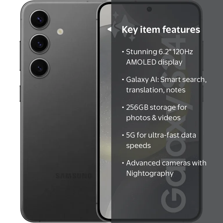 Samsung Galaxy S24 5G 256GB With Galaxy AI | 6.2” 120Hz Dynamic