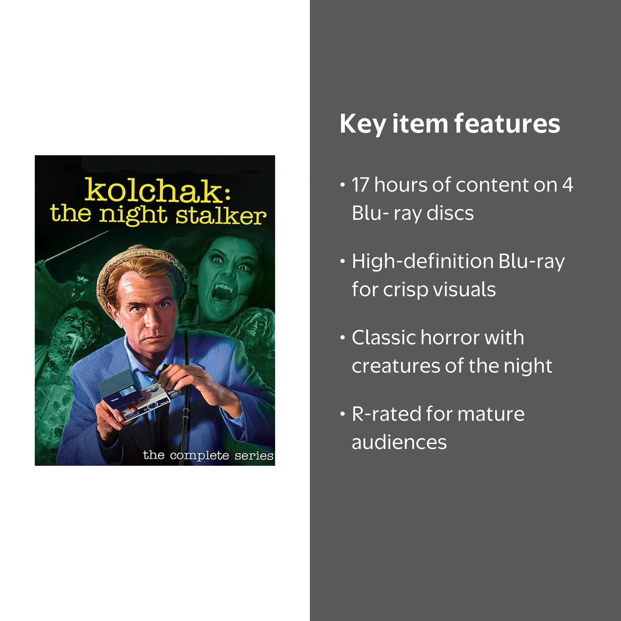 Kolchak Night Stalker Complete [字幕無] [PAL-UK] [DVD] [Import] bme6fzu Kolchak - The Night Stalker: Complete Series [DVD]: Amazon.co.uk