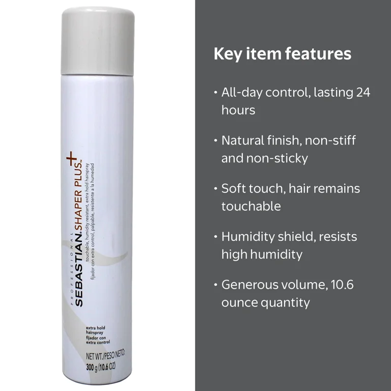Sebastian Shaper Plus Hairspray 10.6 oz - Unisex, Humidity