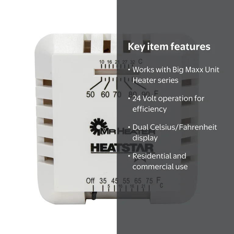 Mr. Heater, Thermostat, Big Maxx 24V, Celsius and Fahrenheit