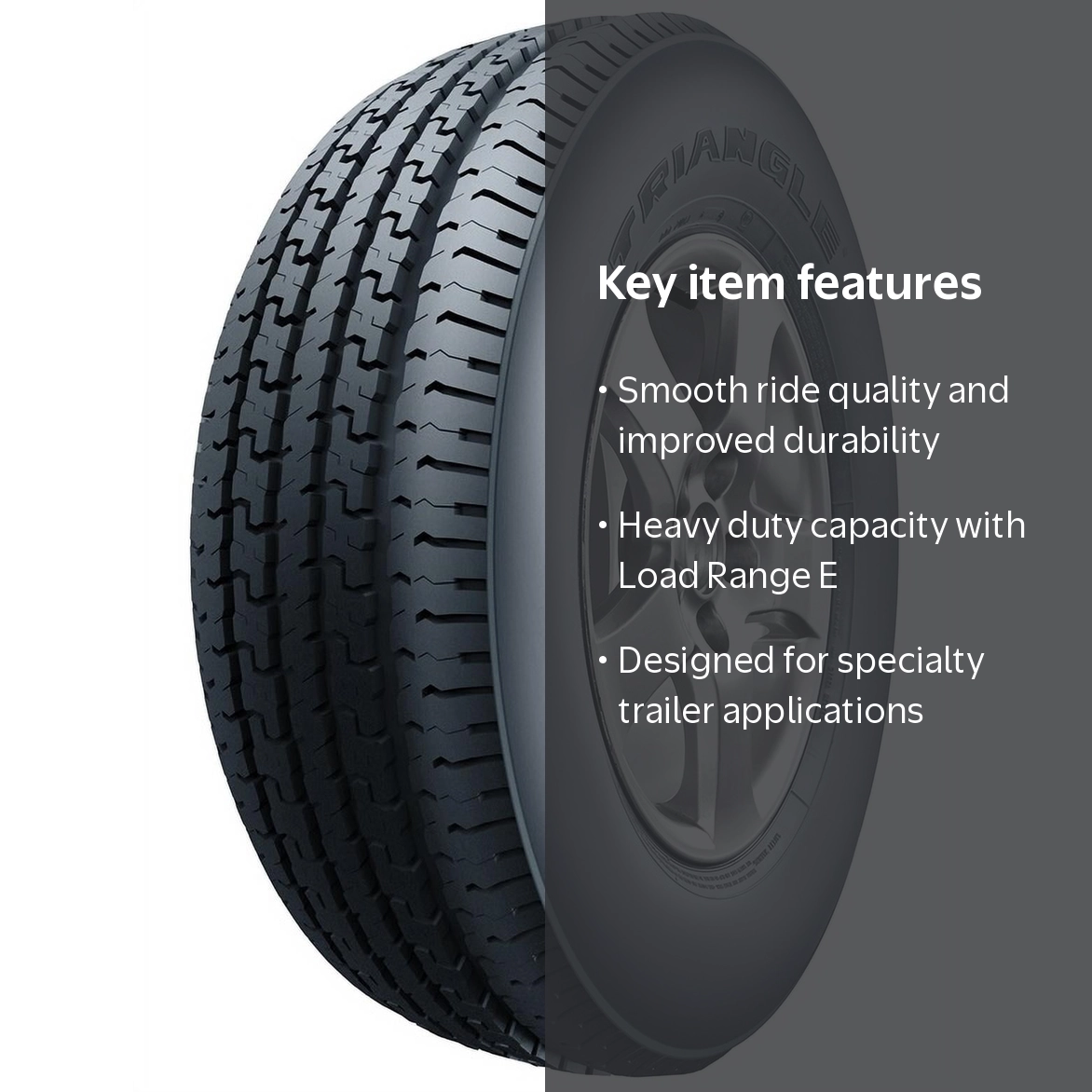 Triangle ST225/75R15 TR653 Load Range E Tire - Walmart.com