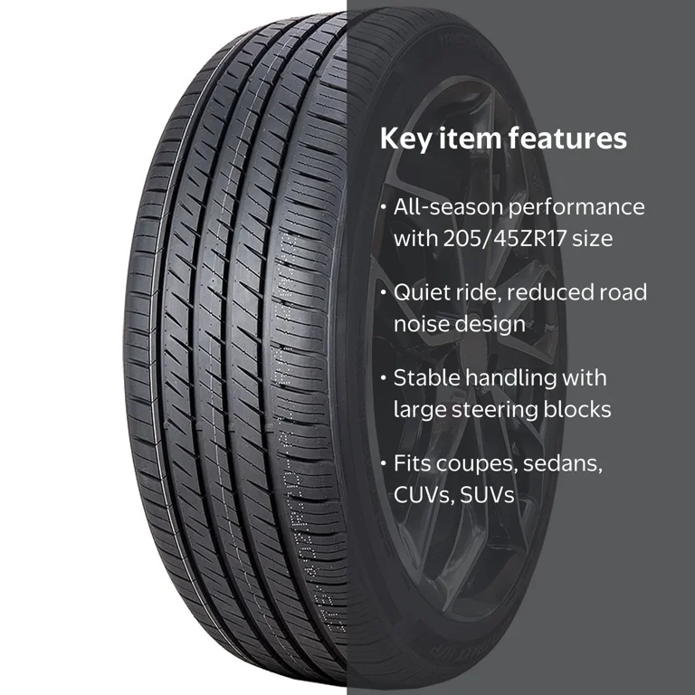Landspider Citytraxx H/P Tire, 205/45ZR17, All Season, High