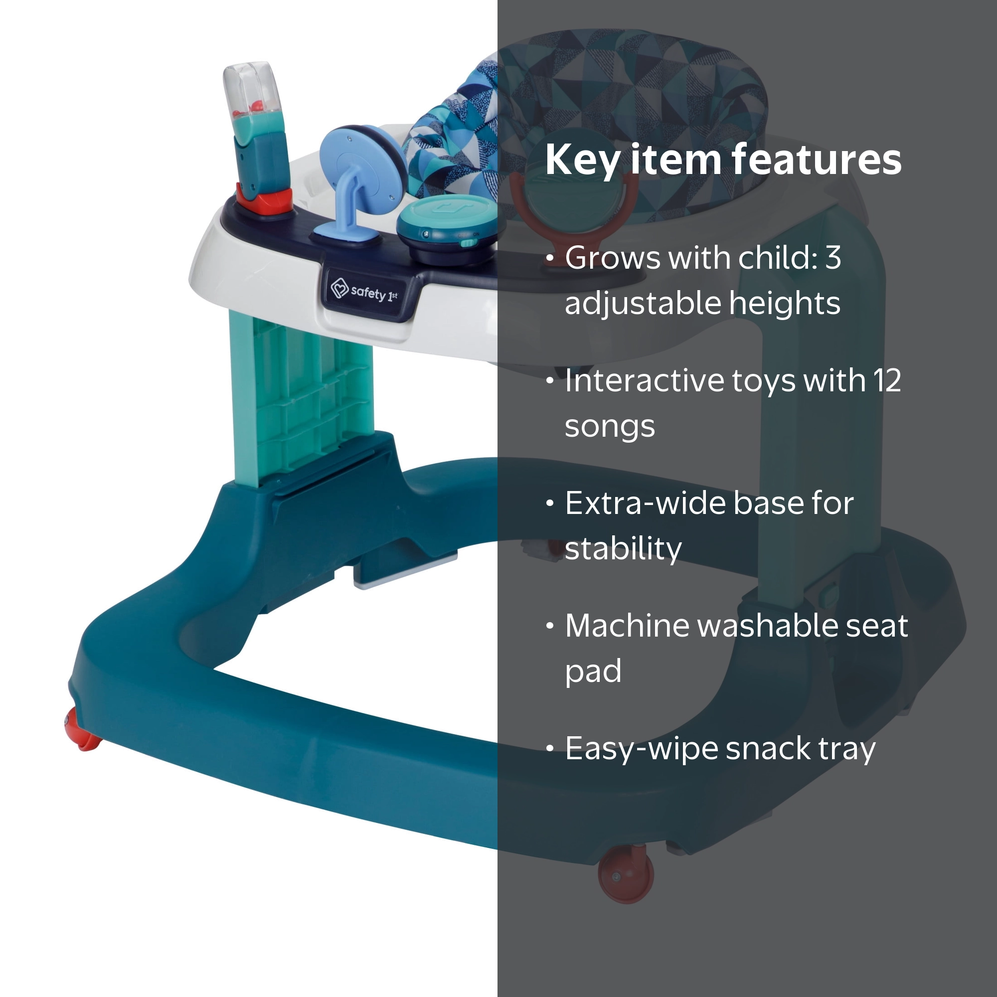 Safety 1st Ready, Set, Walk! DX Developmental Walker - Walmart.com