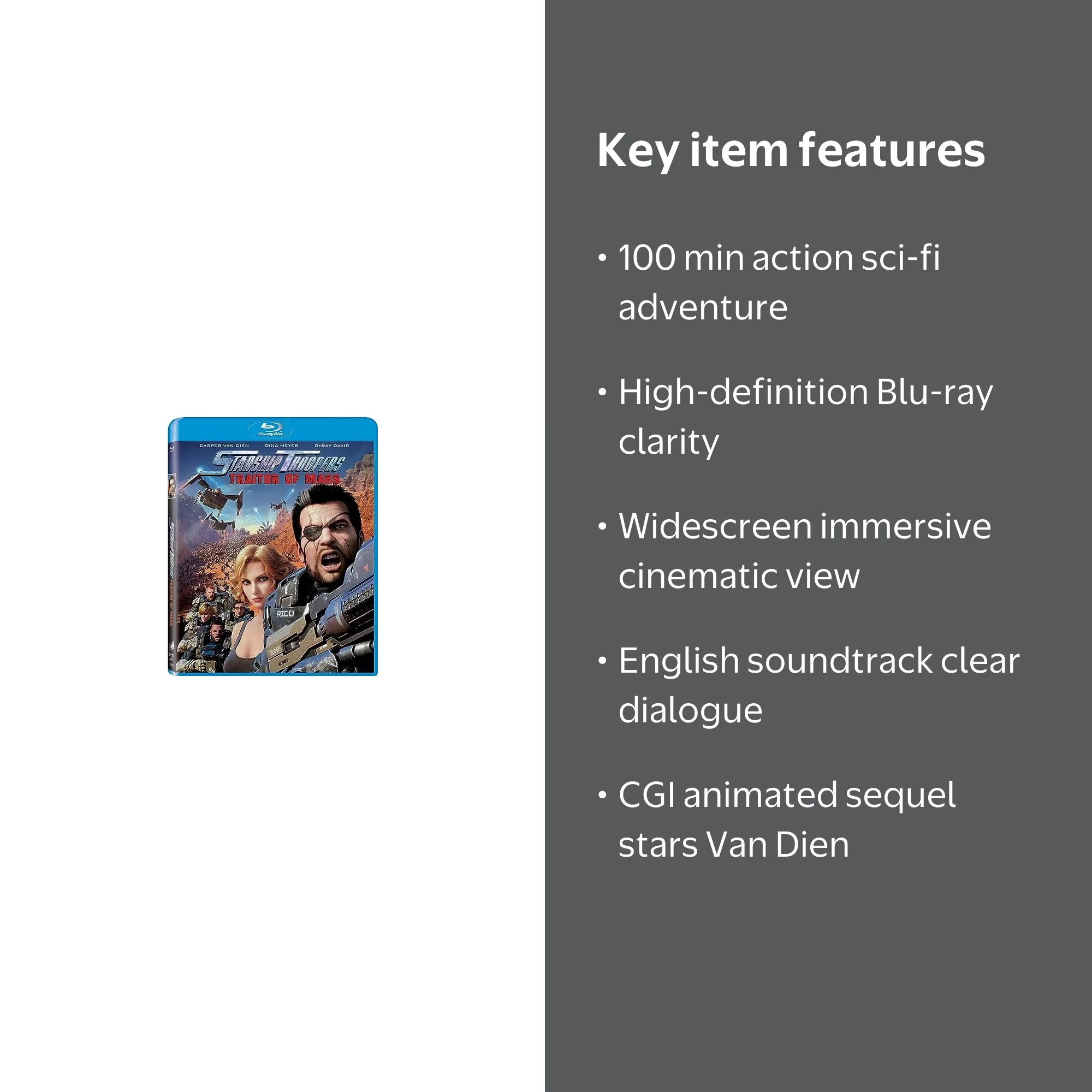 Starship Troopers: Traitors of Mars (Blu-ray) - Walmart.com