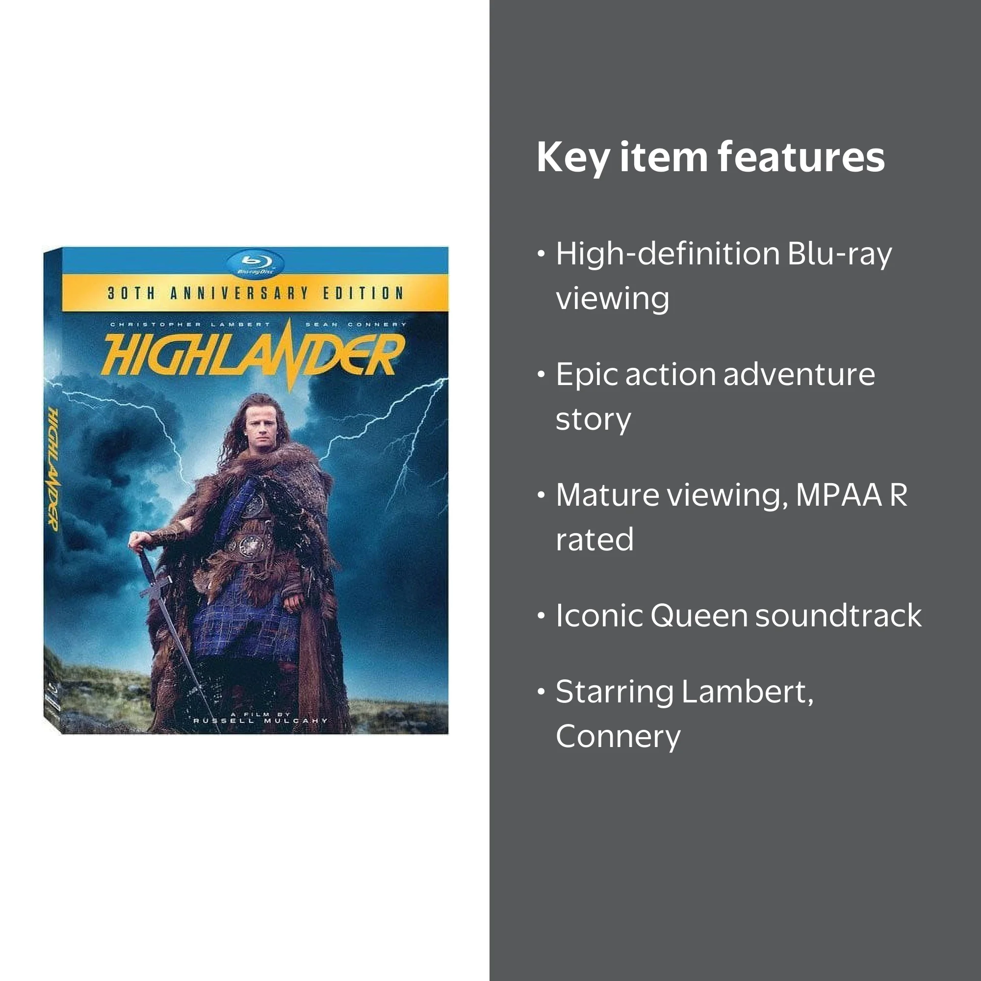 Lions Gate - Highlander [BLU-RAY] - Walmart.com
