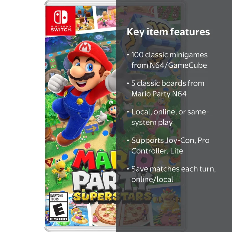 Nintendo, Mario Party Superstars, Switch, Classic Boards and