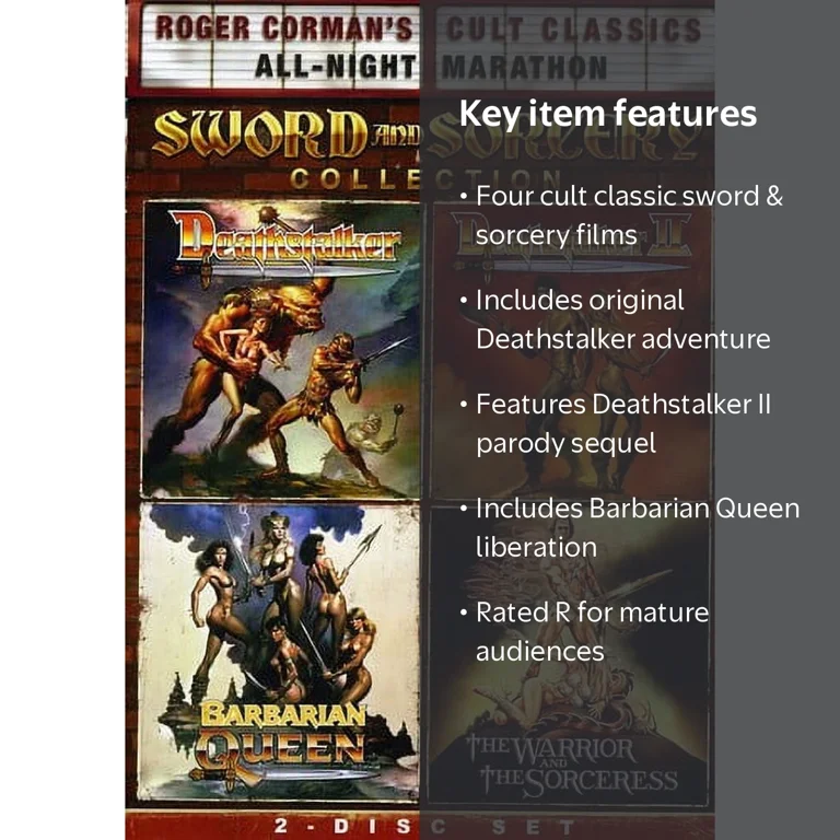 Roger Corman's Cult Classics Sword & Sorcery Collection