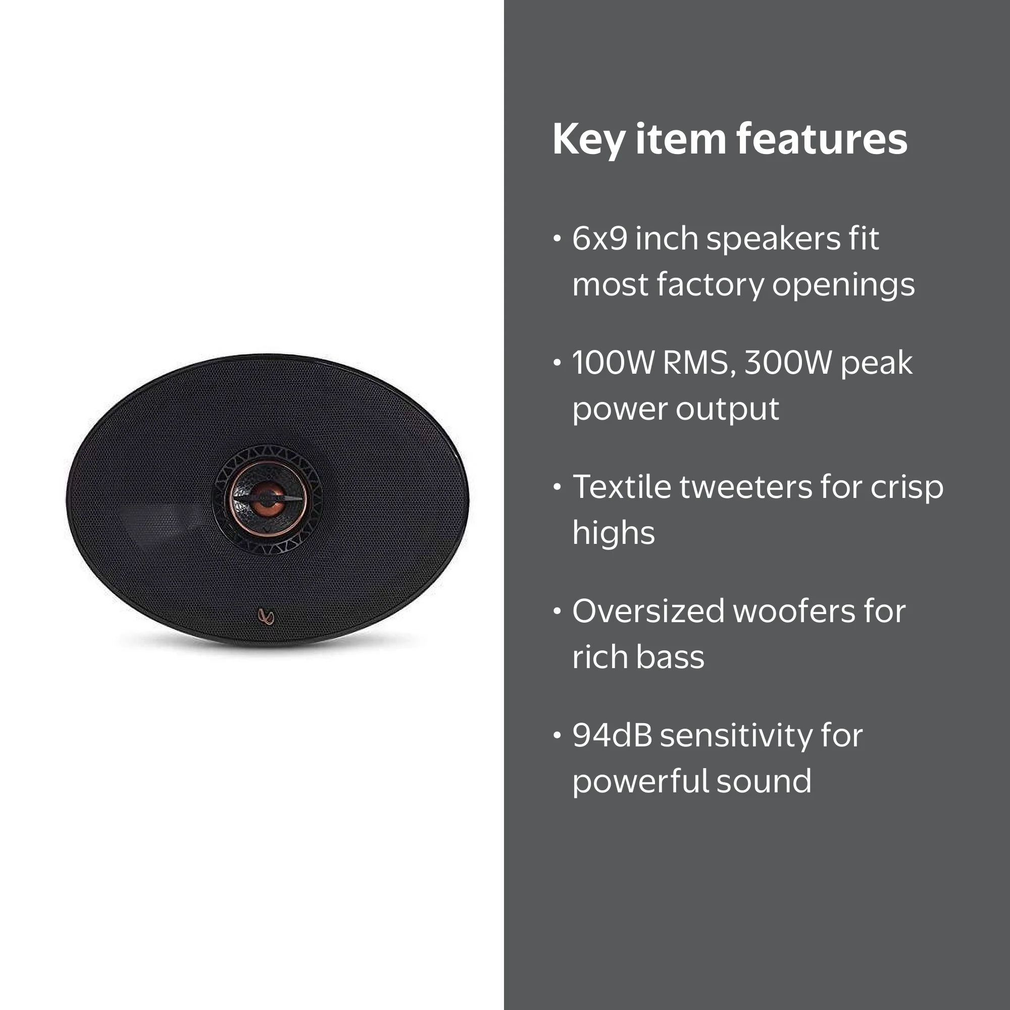 Infinity Reference Speakers REF9632IX 600w 6