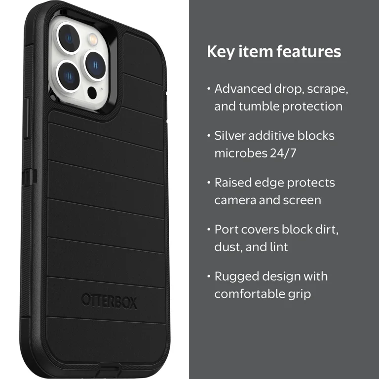 OtterBox Defender Pro Case for iPhone 13 & 12 Pro Max