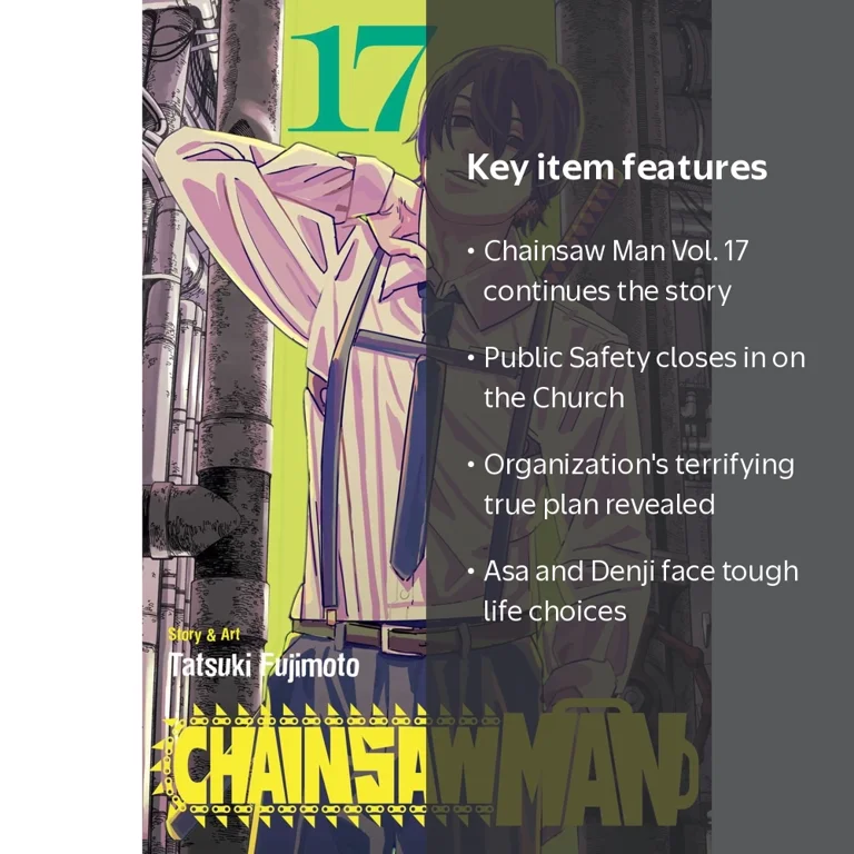 Tatsuki Fujimoto, Chainsaw Man, Vol. 17, Paperback - Walmart.com