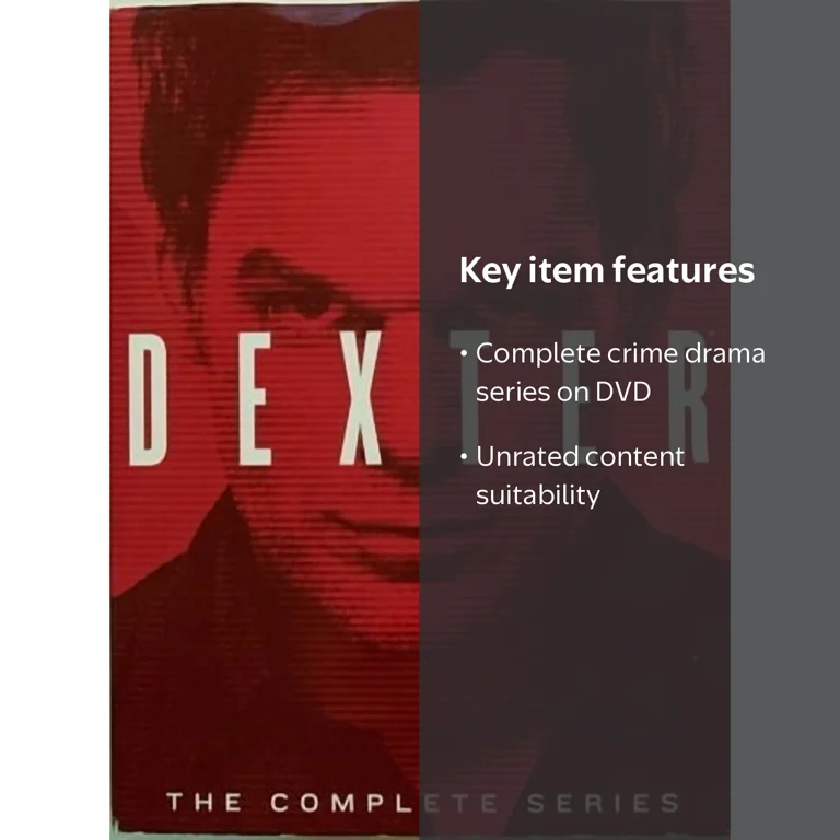 Dexter: The Complete Series - TV Box Set (DVD, Drama Show Seasons
