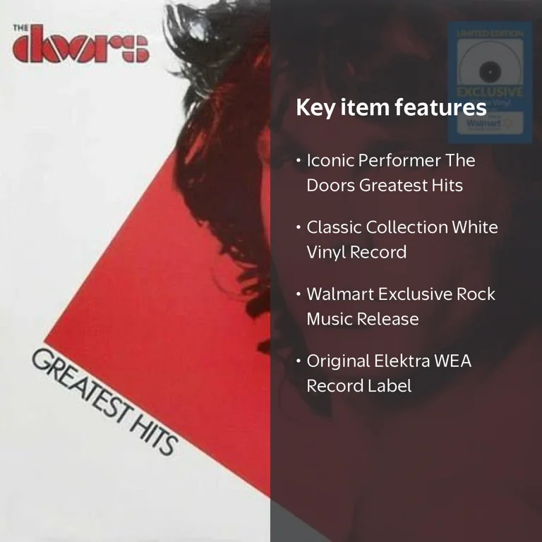 The Doors - Greatest Hits Vinyl Walmart Exclusive Music