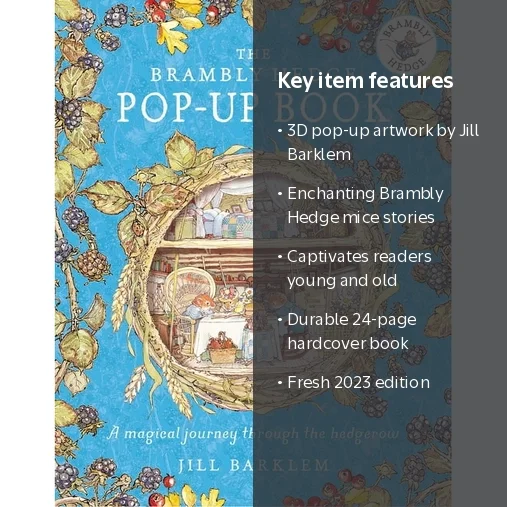 Jill Barklem, Brambly Hedge Pop-Up Book, 9780008547110, Hardcover