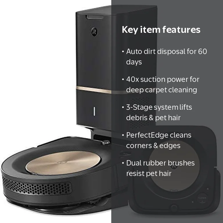 iRobot Roomba s9+ Robot Vacuum - Walmart.com iRobot Roomba s9+ Robot Vacuum - Walmart.com