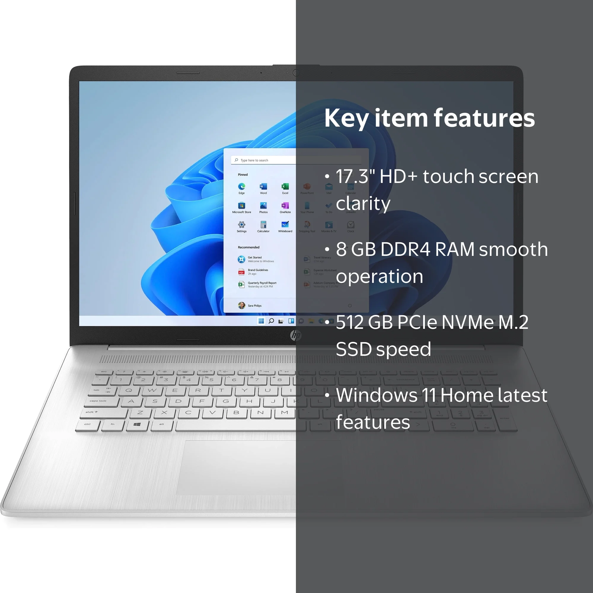 HP HD Touchscreen 17.3 HP HD Touchscreen 17.3