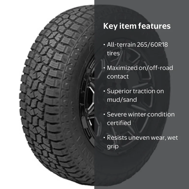 Advanta ATX-850 All Terrain Tire, 265/60R18 110T, All Weather