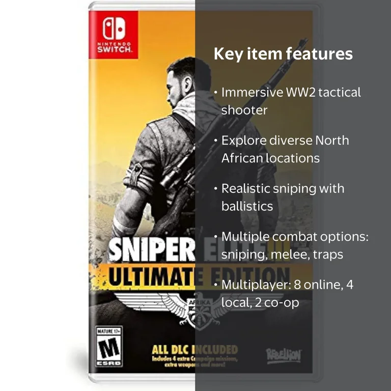U&I Entertainment, Sniper Elite 3 Ultimate Edition, Nintendo