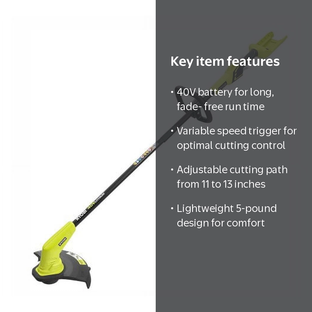 ubuy ryobi 40v weed eater battery
