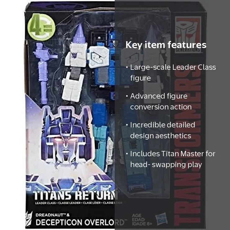 Overlord and Dreadnaut Leader Class - Walmart.com