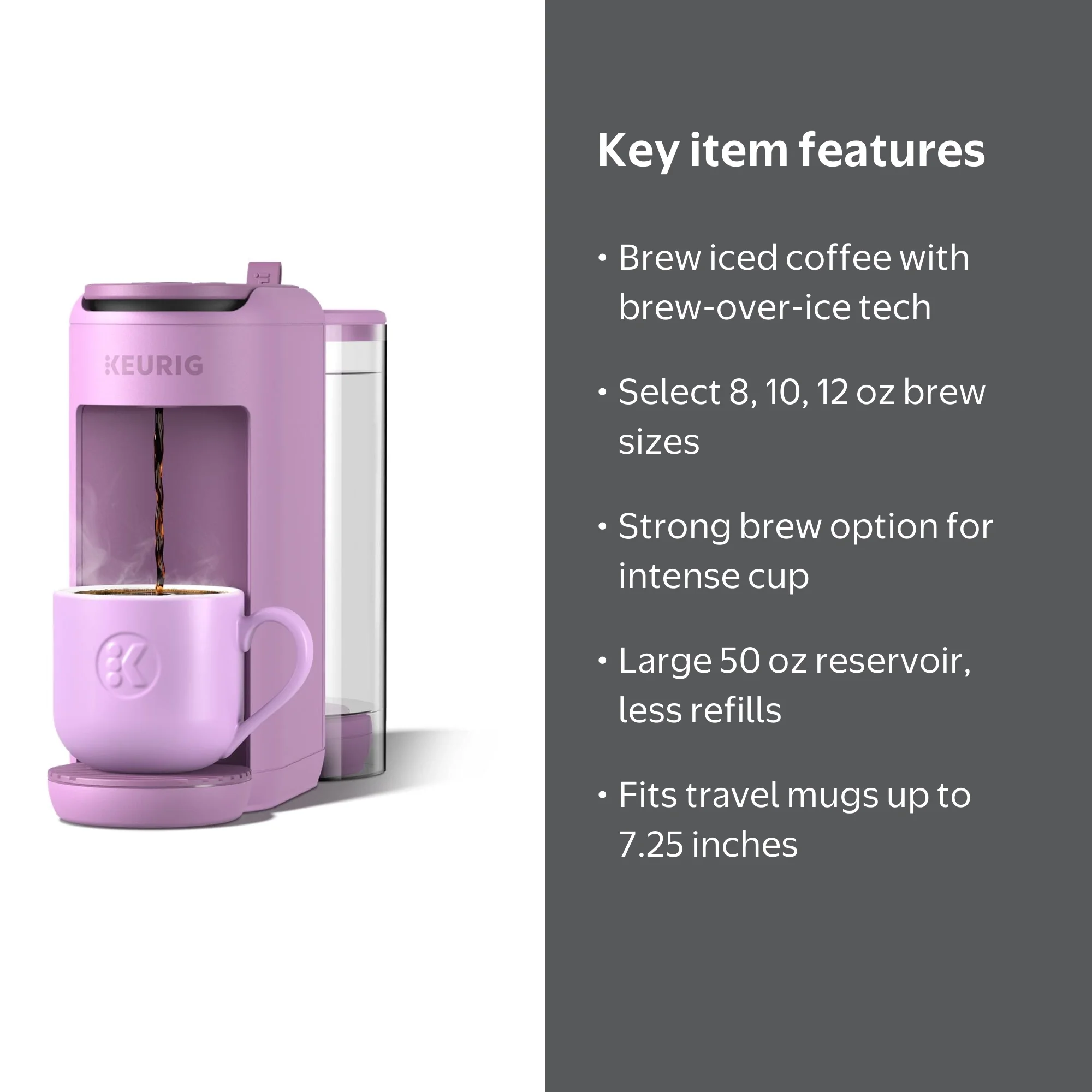 Keurig K-Mini Mate™ Plus Coffee Maker - Wild Orchid - Walmart.com