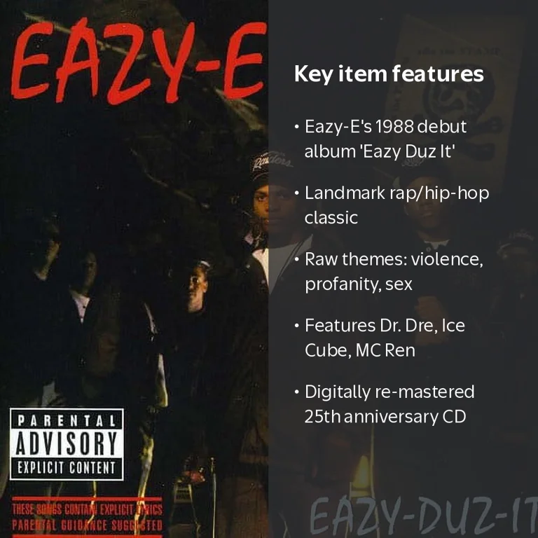 Priority Records, CD, Eazy Duz It, 25th Anniversary Edition