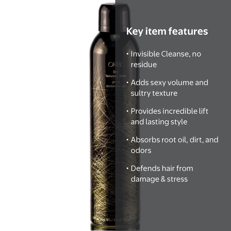 Oribe Dry Texturizing Hairspray, 8.5 Oz with Anti-oxidant Kiwi