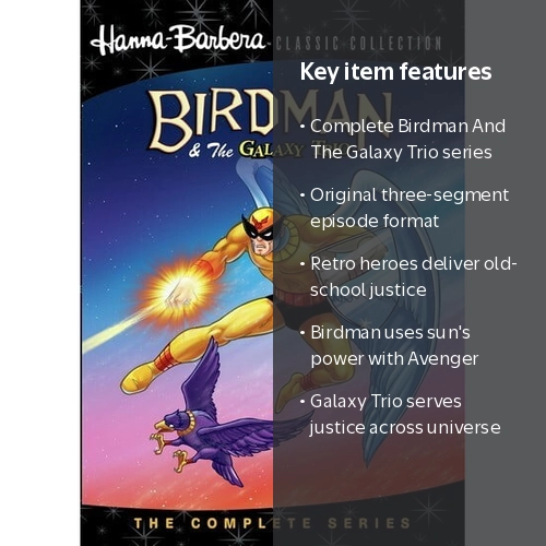 Birdman And The Galaxy Trio: The Complete Series - Walmart.com