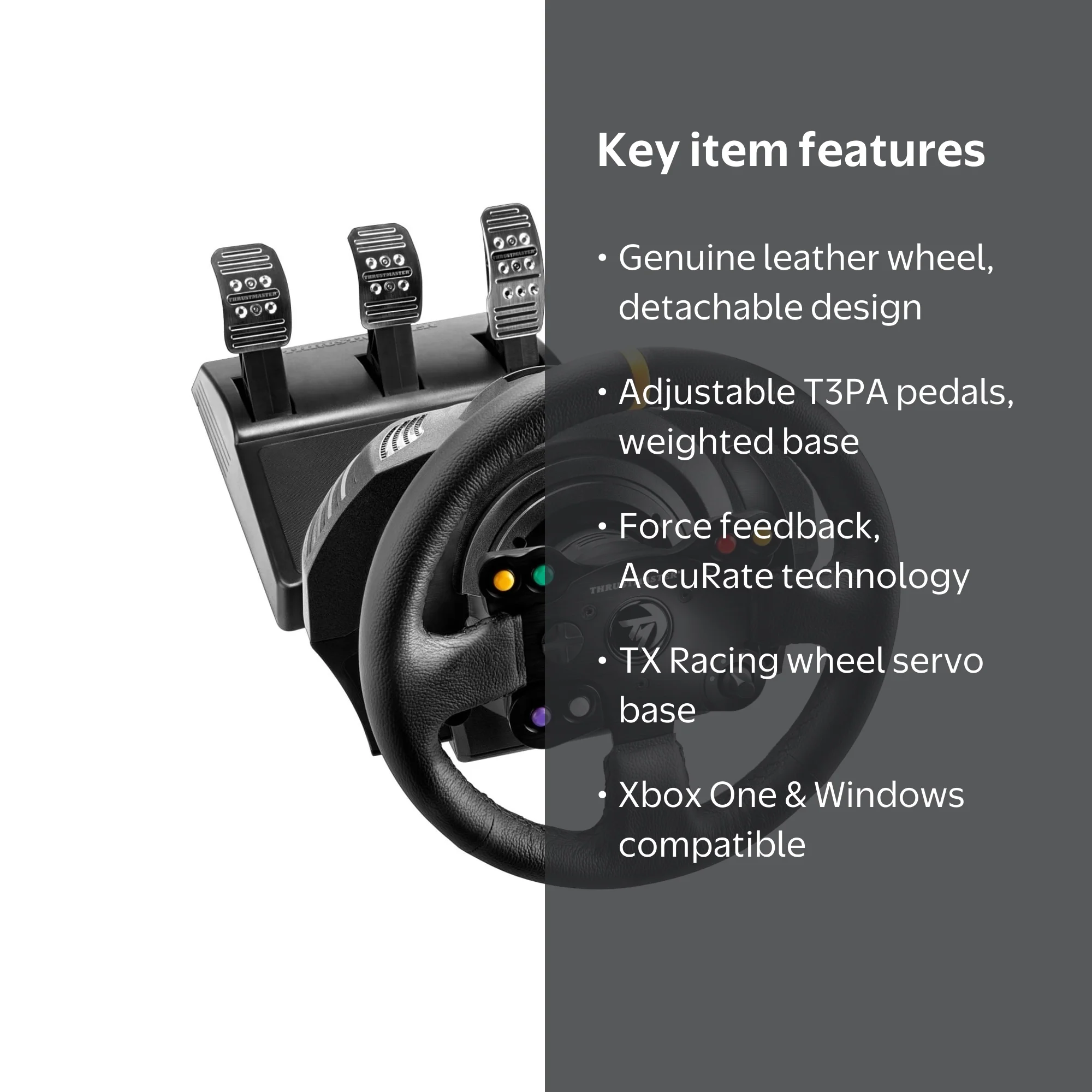 Thrustmaster TX RW Force Feedback Leather Edition for Xbox Series