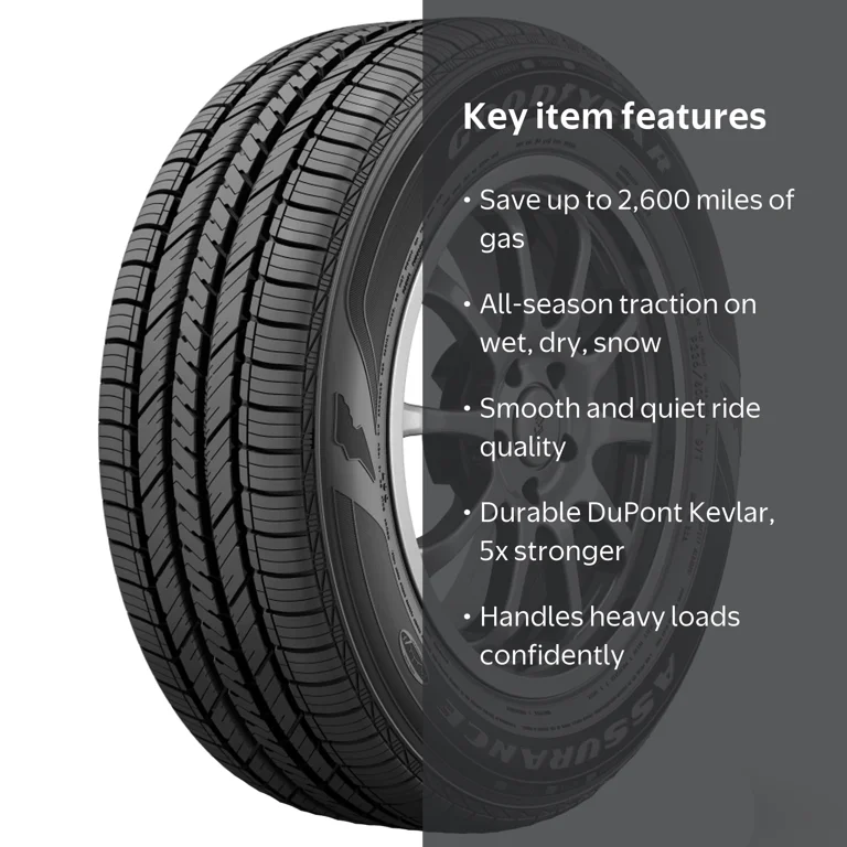 Free Shipping! Goodyear Assurance Fuel Max 215/55-17 All Season