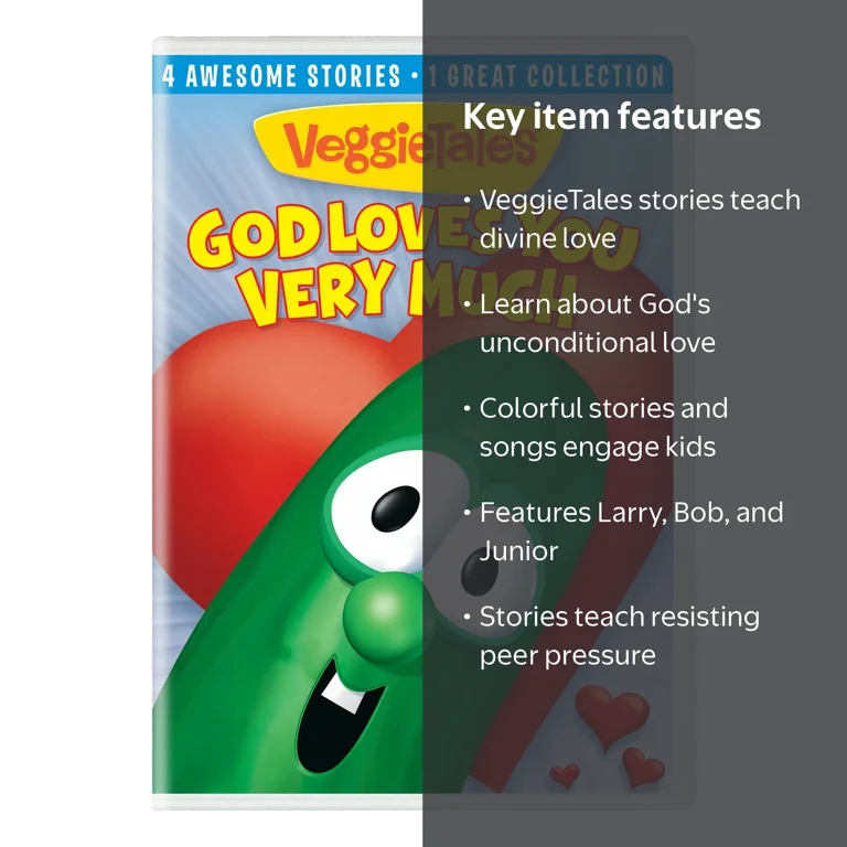 SDS, DVD, VeggieTales: God Loves You Very Much, Includes Classic