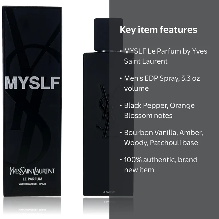 Yves Saint Laurent, Le Parfum for Men, 3.3 oz EDP Spray - Walmart.com
