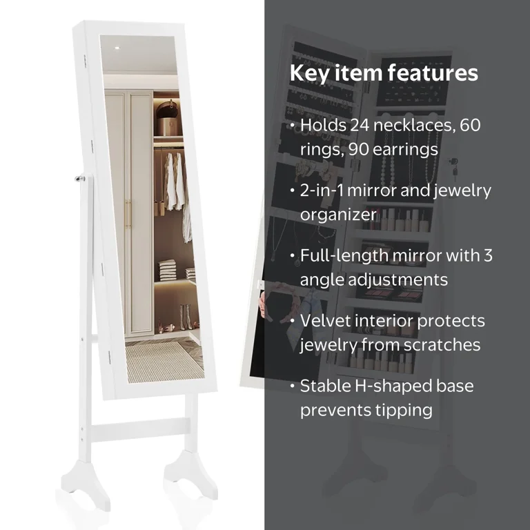 edx, Jewelry Mirror Cabinet, 15