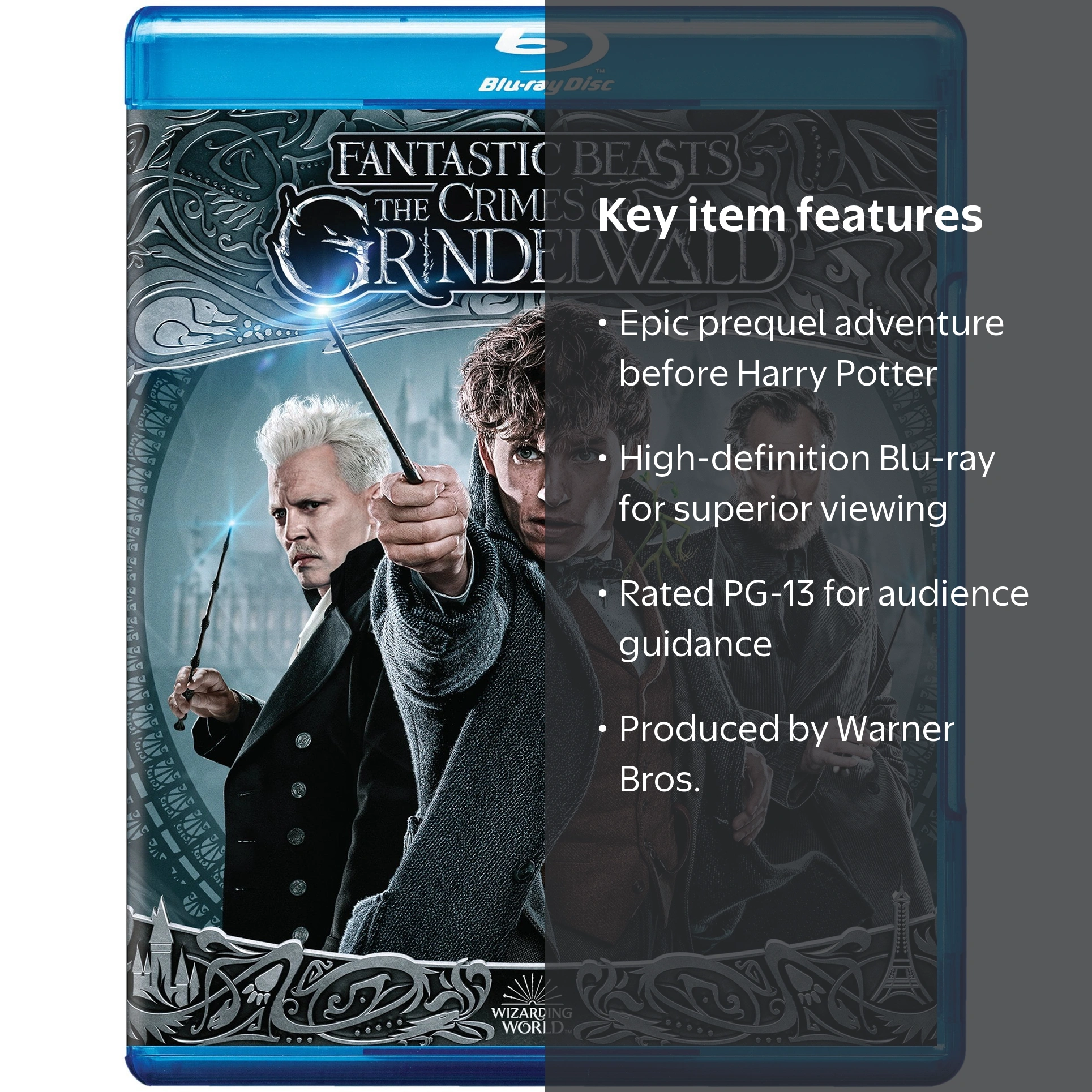 Fantastic Beasts: The Crimes of Grindelwald [Blu-ray] - Walmart.com