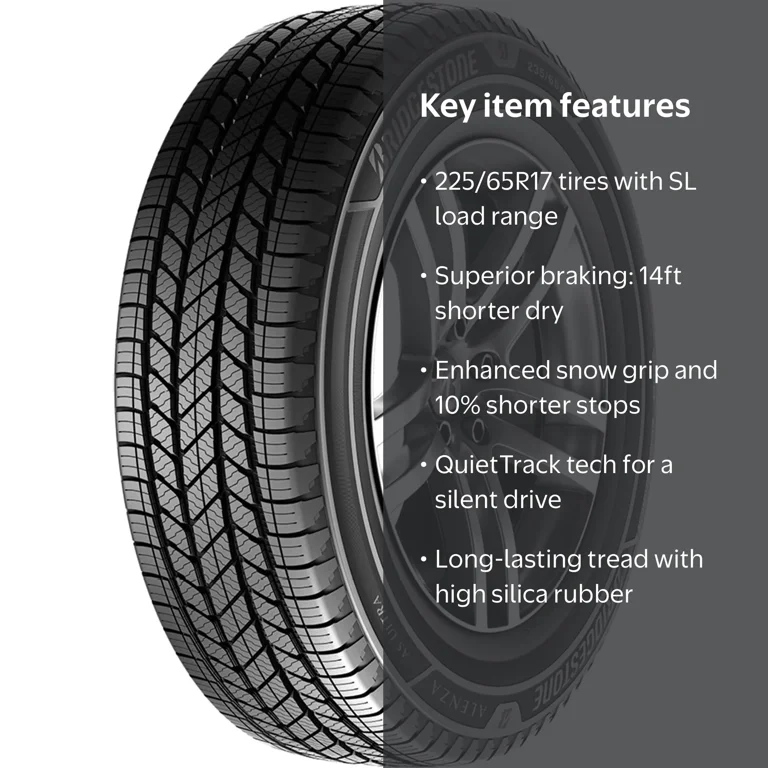 Bridgestone Alenza A/S Ultra Winter Weather 225/65R17 102H SUV