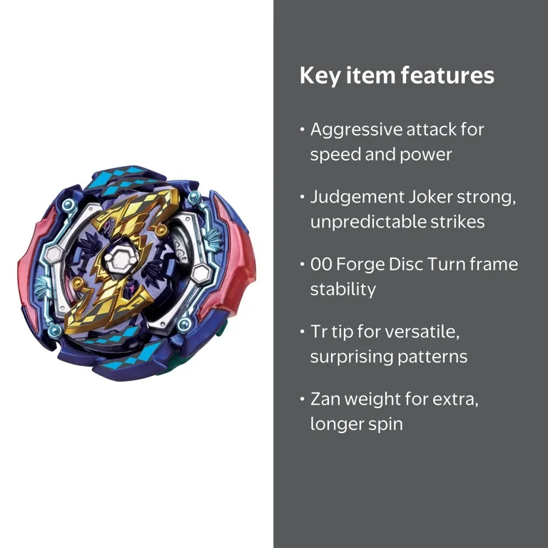 Takara Tomy Beyblade Burst GT B-142 Booster Judgement Joker .00T