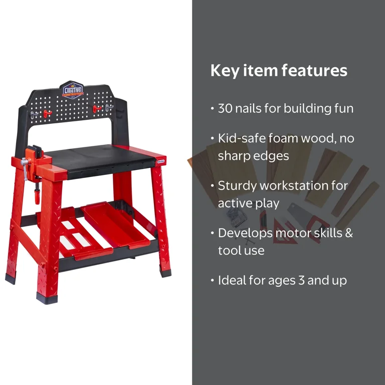 Little Tikes Creative Construction – Workbench - Walmart.com